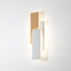 Modern Minimalist Multilayer Rectangular Iron LED Wall Sconce Lamp For Living Room