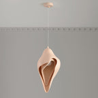 Modern Luxury Conch Metal Resin 1/2 Light Pendant Light For Living Room