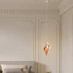 Modern Luxury Conch Metal Resin 1/2 Light Pendant Light For Living Room