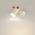 Lumendat Modern Minimalist Kids Cute Cylinder Shade Iron Acrylic LED Wall Sconce Lamp For Bedroom Lumendat
