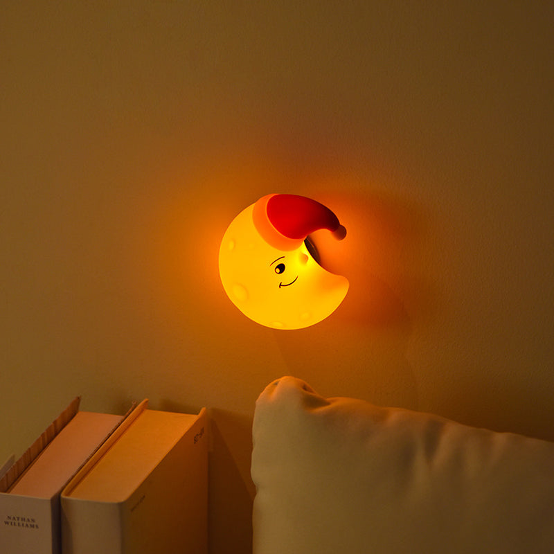 Lumendat Contemporary Creative Silicone ABS Star Moon Cloud Kids USB Charging LED Table Lamp Night Light With Magnetic Design For Bedroom Lumendat