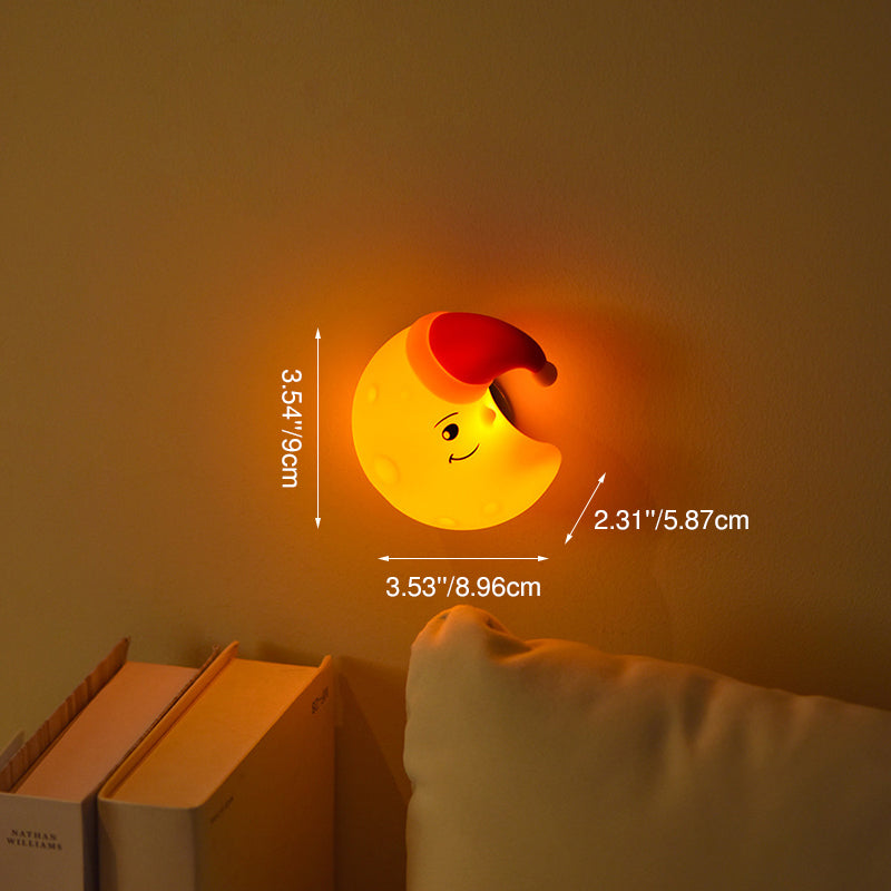 Lumendat Contemporary Creative Silicone ABS Star Moon Cloud Kids USB Charging LED Table Lamp Night Light With Magnetic Design For Bedroom Lumendat