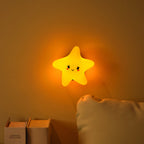 Lumendat Contemporary Creative Silicone ABS Star Moon Cloud Kids USB Charging LED Table Lamp Night Light With Magnetic Design For Bedroom Lumendat