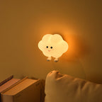 Lumendat Contemporary Creative Silicone ABS Star Moon Cloud Kids USB Charging LED Table Lamp Night Light With Magnetic Design For Bedroom Lumendat