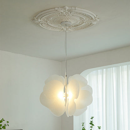 Contemporary Nordic Iron Acrylic Butterfly 1-Light Pendant Light For Living Room