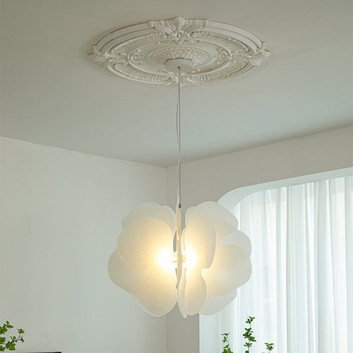 Contemporary Nordic Iron Acrylic Butterfly 1-Light Pendant Light For Living Room