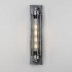 Contemporary Industrial Iron Columnar 1-Light Wall Sconce Lamp for Bedroom