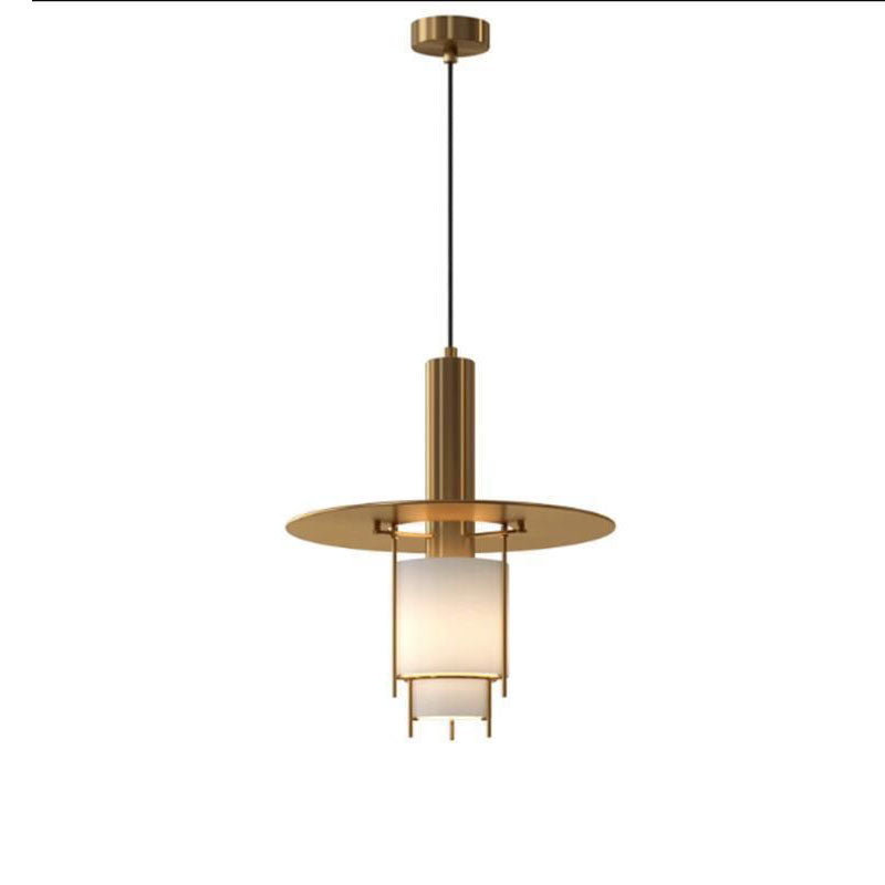 Modern Art Deco Acrylic Glass Flying Saucer 1-Light Pendant Light For Dining Room