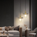 Modern Art Deco Acrylic Glass Flying Saucer 1-Light Pendant Light For Dining Room