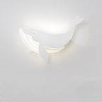 Lumendat Modern Minimalist Kids Iron Acrylic Rabbit & Dolphin LED Wall Sconce Lamp for Bedroom Lumendat