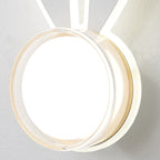 Lumendat Modern Minimalist Kids Iron Acrylic Rabbit & Dolphin LED Wall Sconce Lamp for Bedroom Lumendat