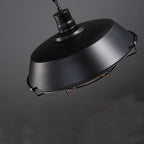 Contemporary Industrial Saucepan Lid Iron 1-Light Pendant Light For Dining Room