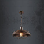 Contemporary Industrial Saucepan Lid Iron 1-Light Pendant Light For Dining Room