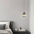 Modern Minimalist Pumpkin Iron Glass 1-Light Pendant Light For Living Room