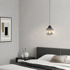 Modern Minimalist Pumpkin Iron Glass 1-Light Pendant Light For Living Room