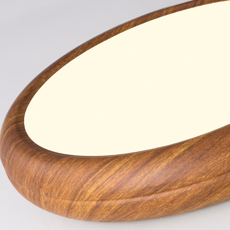 Modern Minimalist Round Iron Acrylic LED Flush Mount Ceiling Light for Bedroom