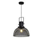 Contemporary Industrial Grid Birdcage Iron 1-Light Pendant Light For Dining Room
