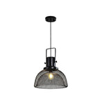 Contemporary Industrial Grid Birdcage Iron 1-Light Pendant Light For Dining Room