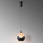 Contemporary Nordic Water Drop Acrylic Aluminum Liftable LED Pendant Light For Bedroom