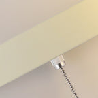Modern Simplicity Geometry Iron Glass 1-Light Zipper Wall Sconce Lamp For Bedroom