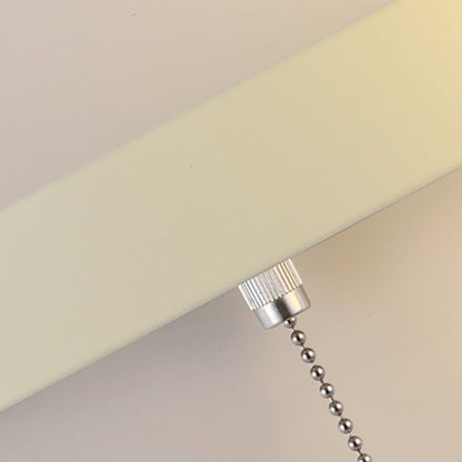 Modern Simplicity Geometry Iron Glass 1-Light Zipper Wall Sconce Lamp For Bedroom