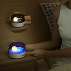 Lumendat Contemporary Creative Bluetooth Round ABS PC PVC USB LED Kids Night Light For Bedroom Lumendat