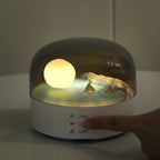Lumendat Contemporary Creative Bluetooth Round ABS PC PVC USB LED Kids Night Light For Bedroom Lumendat