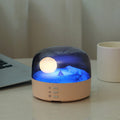 Lumendat Contemporary Creative Bluetooth Round ABS PC PVC USB LED Kids Night Light For Bedroom Lumendat