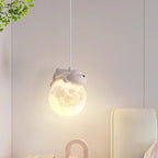 Lumendat Contemporary Creative Kids Bear Rabbit Iron Resin PLA 1/3-Light Chandelier For Bedroom Lumendat