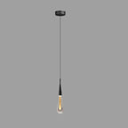 Contemporary Creative Droplet Aluminum Iron Glass LED Chandelier for Dining Room Lumendat