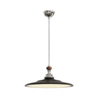 Modern Minimalist Flying Saucer Iron Aluminum PMMA LED Pendant Light For Living Room