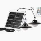 Contemporary Industrial Waterproof Solar Aluminum Pc Round LED Pendant Light for Garden BulbSquare