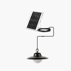 Contemporary Industrial Waterproof Solar Aluminum Pc Round LED Pendant Light for Garden BulbSquare