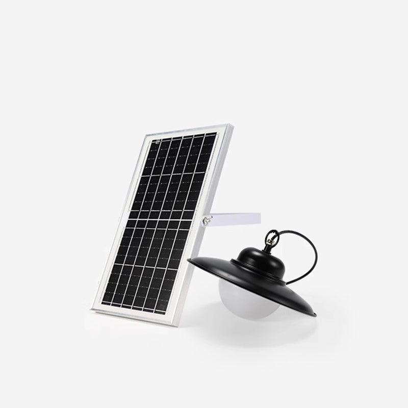 Contemporary Industrial Waterproof Solar Aluminum Pc Round LED Pendant Light for Garden BulbSquare
