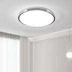Modern Minimalist Metal Acrylic Round Square LED Flush Mount Ceiling Light For Living Room