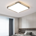 Modern Minimalist Metal Acrylic Round Square LED Flush Mount Ceiling Light For Living Room