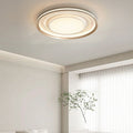 Modern Luxury Aluminum Acrylic Iron Round LED Flush Mount Ceiling Light For Living Room