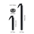 Modern Minimalist Aluminum Glass Linear LED Pendant Light for Living Room BulbSquare