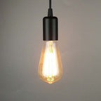 Contemporary Retro Iron Glass Linear 3-light Chandelier for Living Room BulbSquare