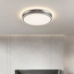 Modern Minimalist Aluminum Iron Acrylic Round Square Rectangle LED Flush Mount Ceiling Light For Living Room