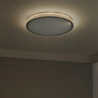 Modern Minimalist Aluminum Iron Acrylic Round Square Rectangle LED Flush Mount Ceiling Light For Living Room