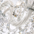Contemporary Luxury Metal Crystal Round 6/8/10 Light Chandelier for Living Room Lumendat