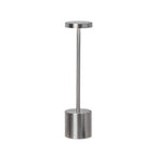 Modern Minimalist Round Cylinder Metal LED Table Lamp For Living Room Lumendat