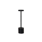 Modern Minimalist Round Cylinder Metal LED Table Lamp For Living Room Lumendat