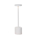 Modern Minimalist Round Cylinder Metal LED Table Lamp For Living Room Lumendat