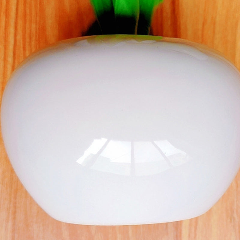 Modern Art Deco Tulip Bouquet PU Ceramic LED Table Lamp For Bedroom Lumendat