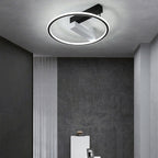Modern Simplicity Square Rectangle Round Nano Silicone Aluminum LED Flush Mount Ceiling Light For Living Room