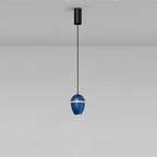 Modern Minimalist Round Horn Water Drop Shape Lift Acrylic Aluminum LED Pendant Light For Living Room