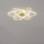 Modern Minimalist Flower Cloud Acrylic Hardware LED Flush Mount Ceiling Light For Bedroom