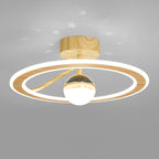 Contemporary Scandinavian Orb Round PE Iron LED Semi-Flush Mount Ceiling Light For Bedroom